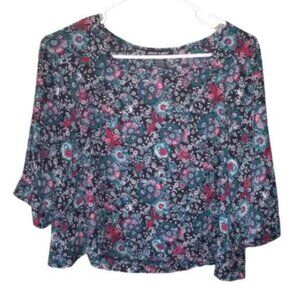About A Girl Blouse 3/4 Sleeve Size XS
